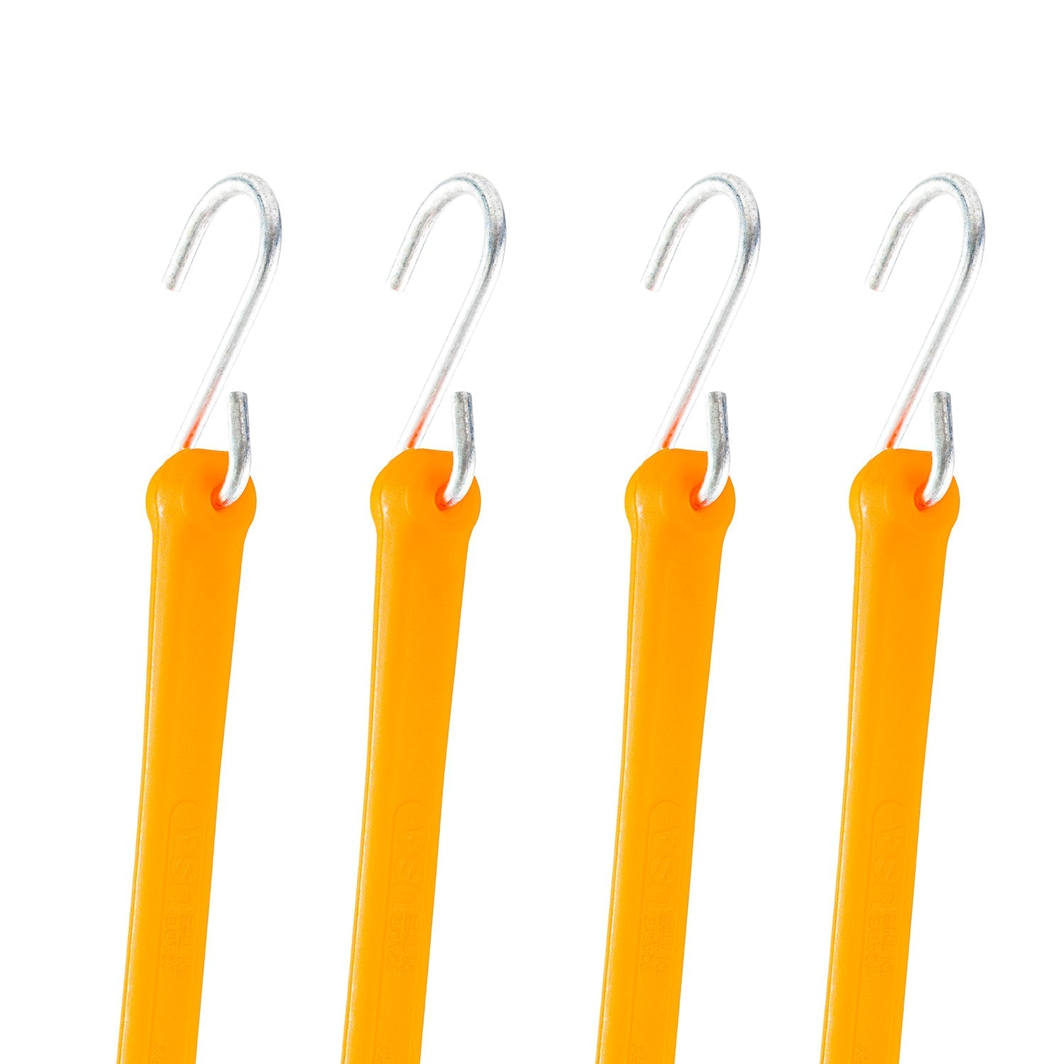 12" Industrial Grade Poly Tarp Strap 4 Pack - The Perfect Bungee & ShockStrap Tie Downs