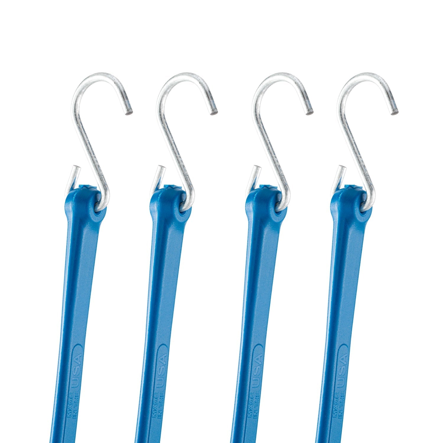 12" Industrial Grade Poly Tarp Strap 4 Pack - The Perfect Bungee & ShockStrap Tie Downs