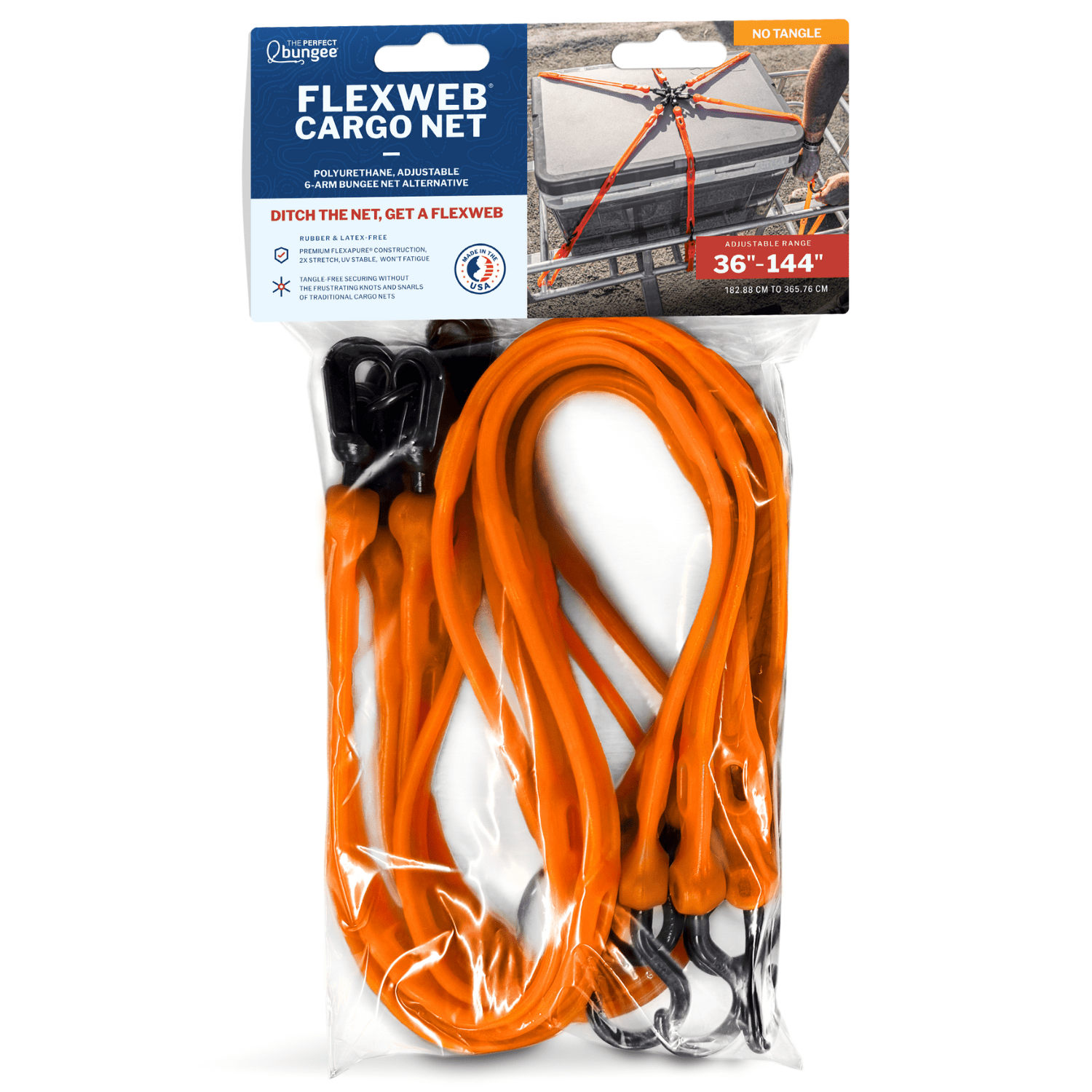 FlexWeb Cargo Net - Wholesale - The Perfect Bungee and ShockStrap Tie Downs