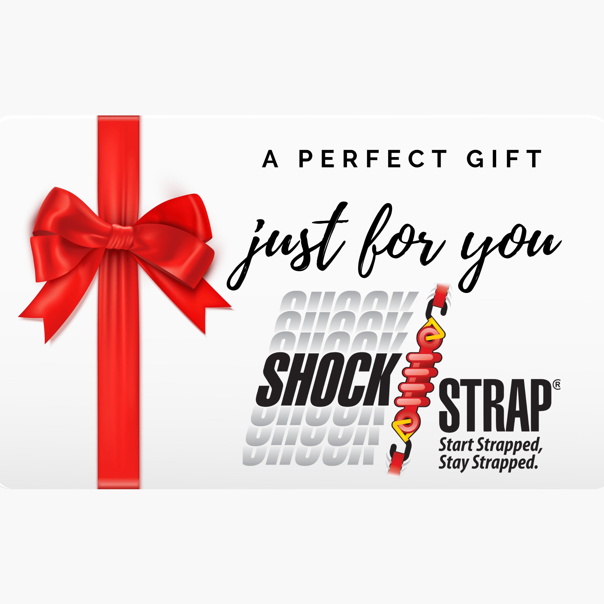 SHOCKSTRAP GIFT CARD - The Perfect Bungee and SHOCKSTRAP