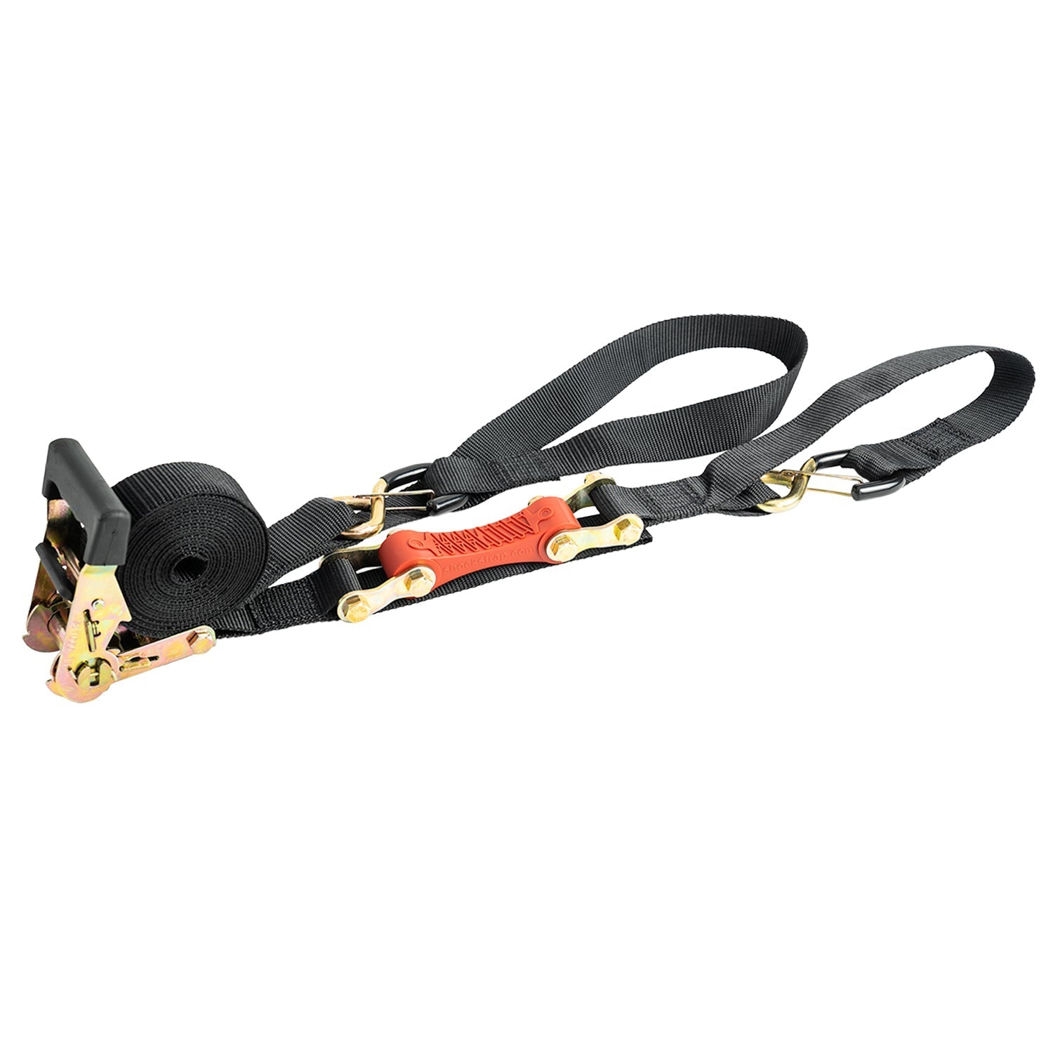 15ft x 1.5in ShockStrap Ratchet Strap, 1k WLL, - Wholesale - The Perfect Bungee & ShockStrap Tie Downs