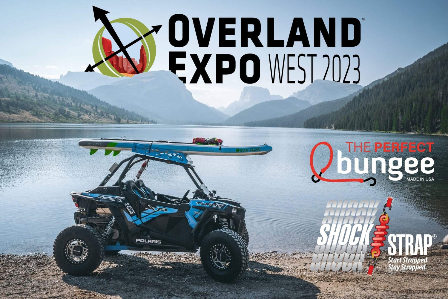 Overland West Expo 2023 - The Perfect Bungee & ShockStrap Tie Downs