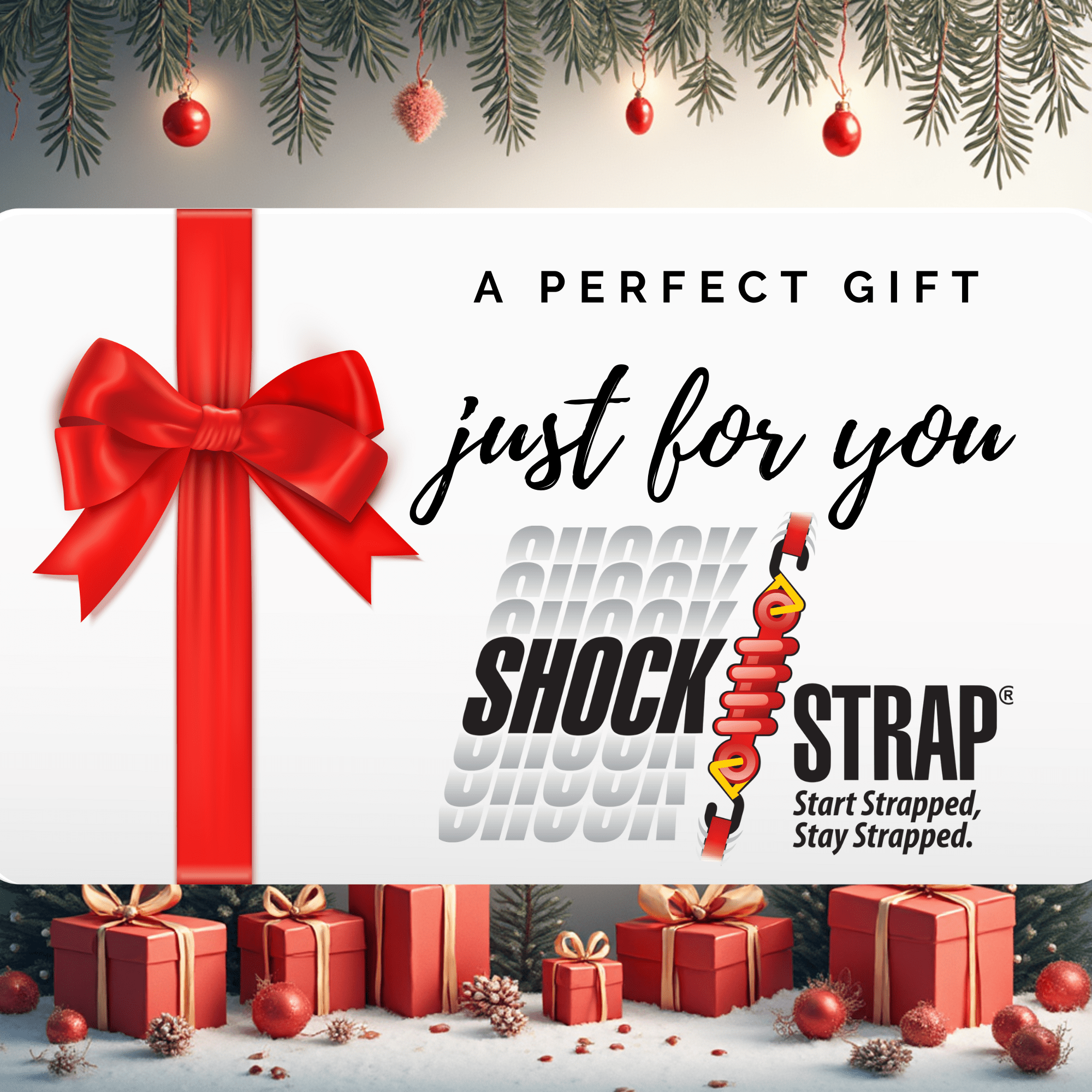 SHOCKSTRAP GIFT CARD - The Perfect Bungee and SHOCKSTRAP