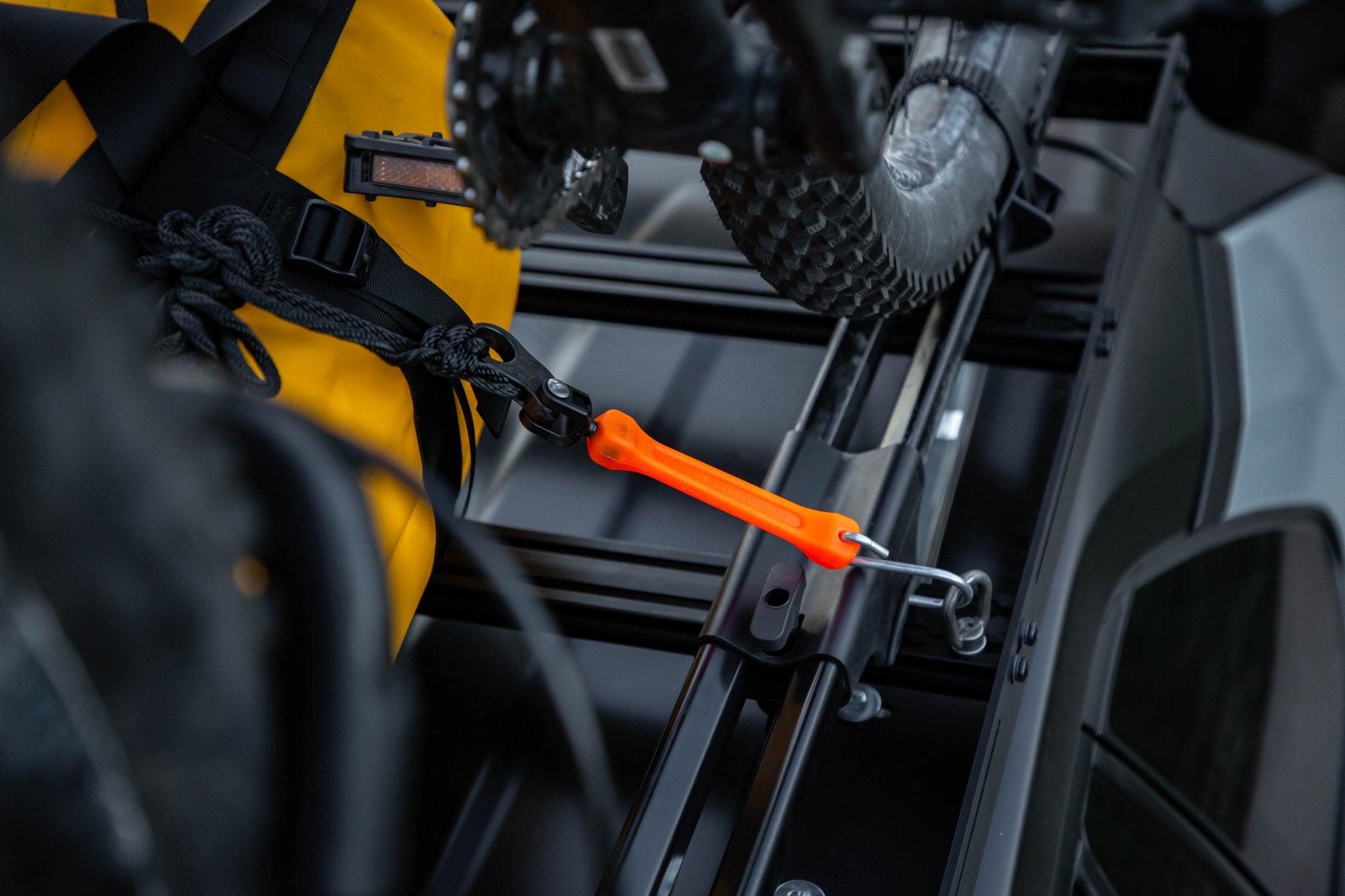 The PTD - 12' Constant Tension Rope Lock Tie Down - The Perfect Bungee & ShockStrap Tie Downs