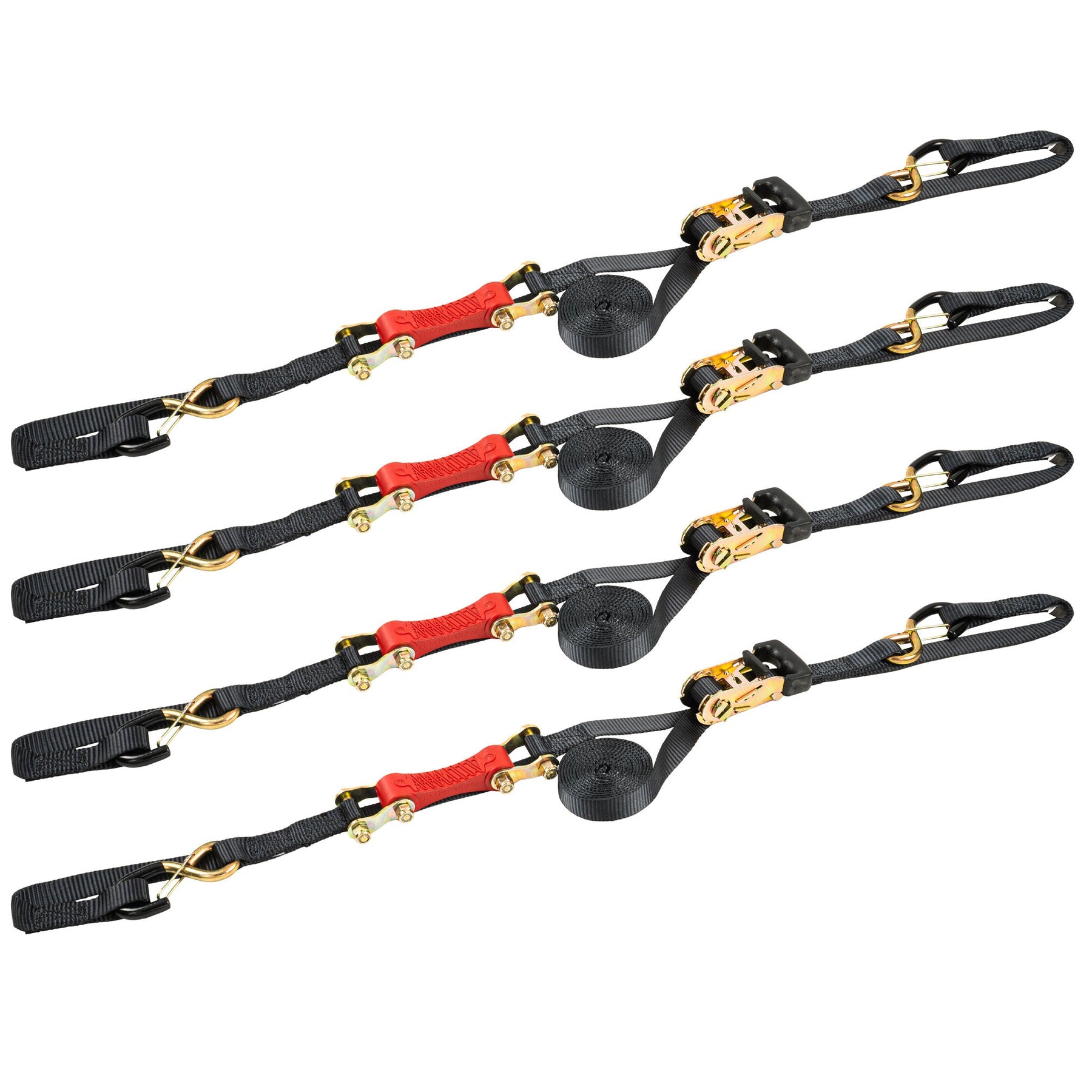 10ft x 1in SHOCKSTRAP® Constant Tension Ratchet Strap, Premium Polyest