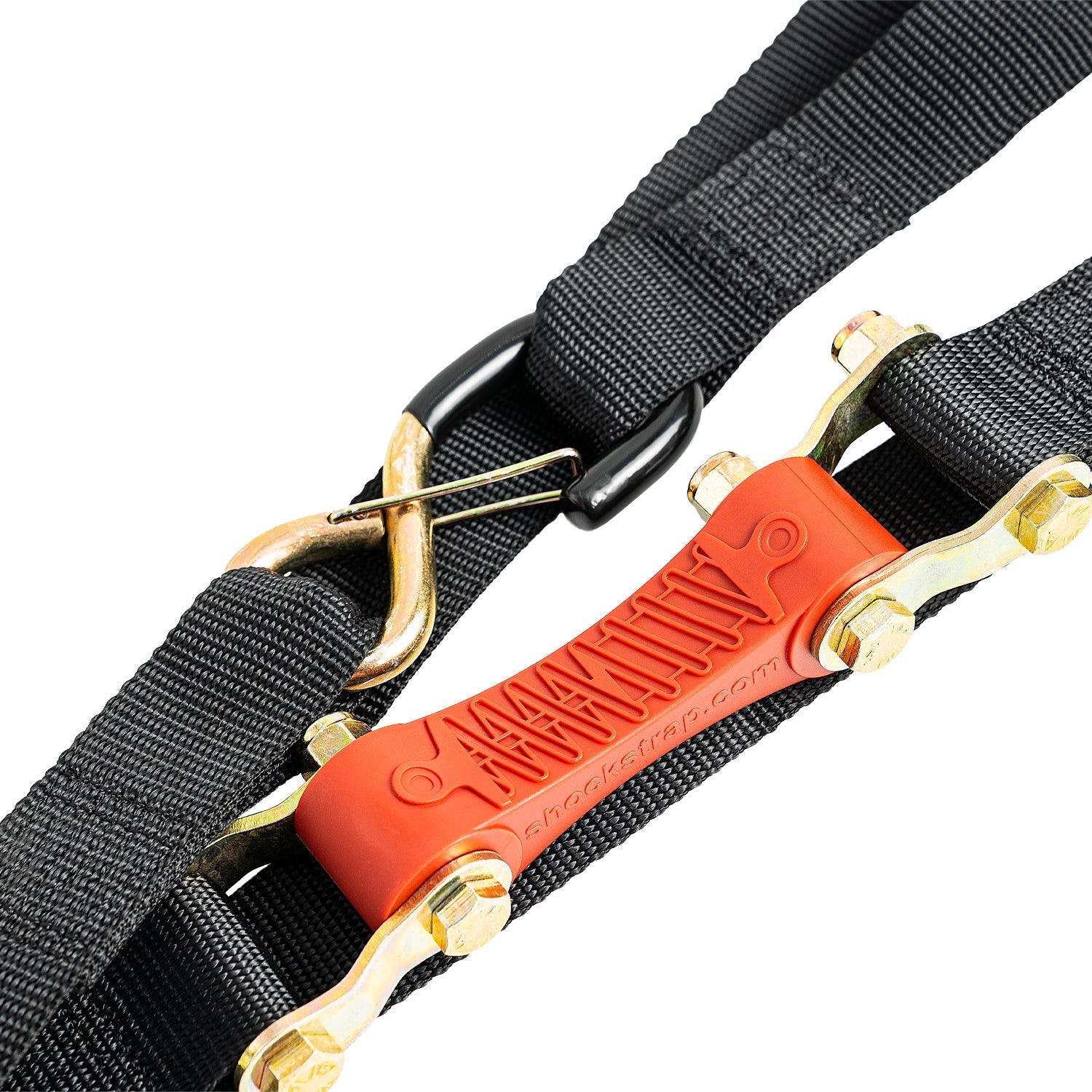 15ft x 1.5in ShockStrap Ratchet Strap, 1k WLL, - Wholesale - The Perfect Bungee & ShockStrap Tie Downs