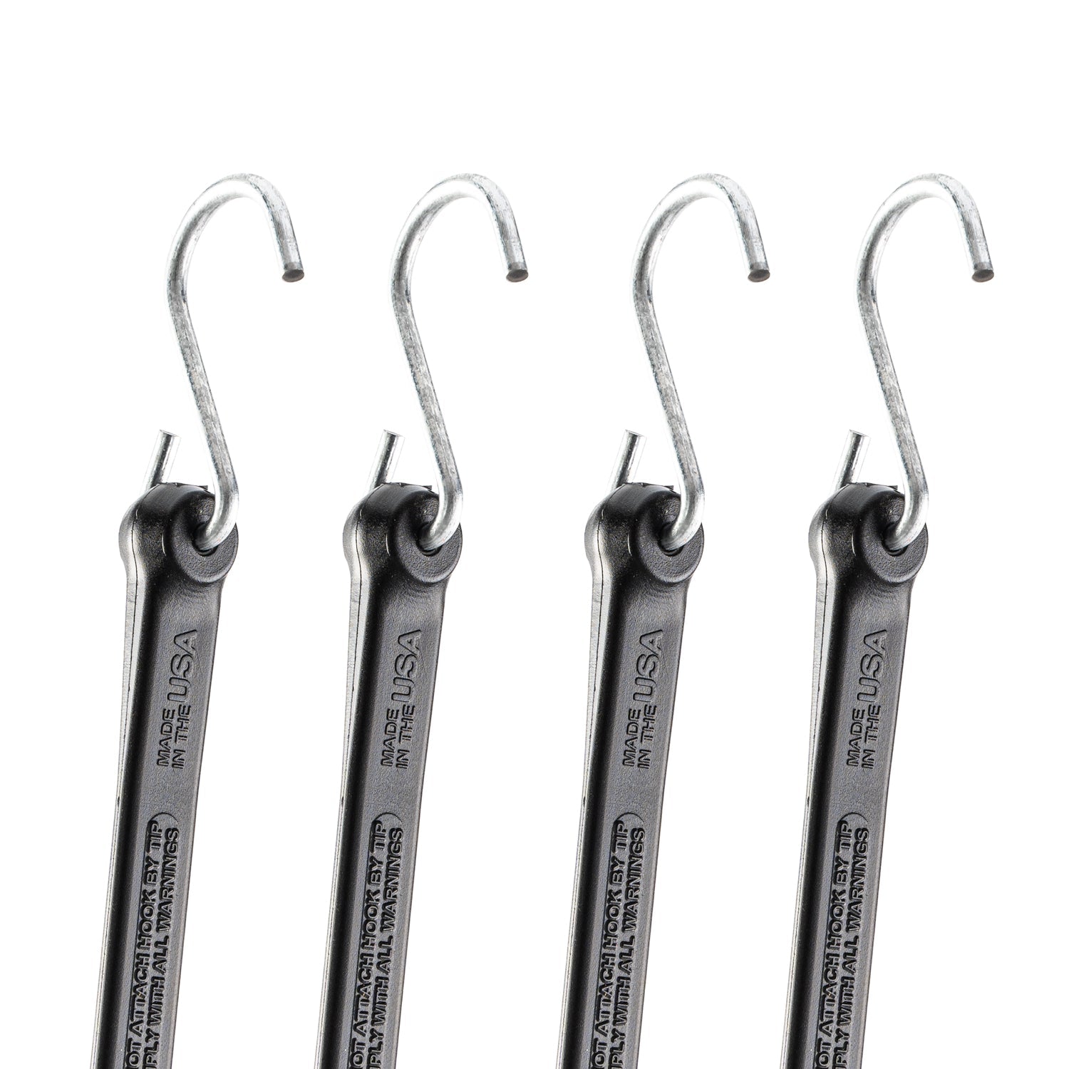 18" Heavy Duty Bungee Strap 4 Pack - The Perfect Bungee & ShockStrap Tie Downs