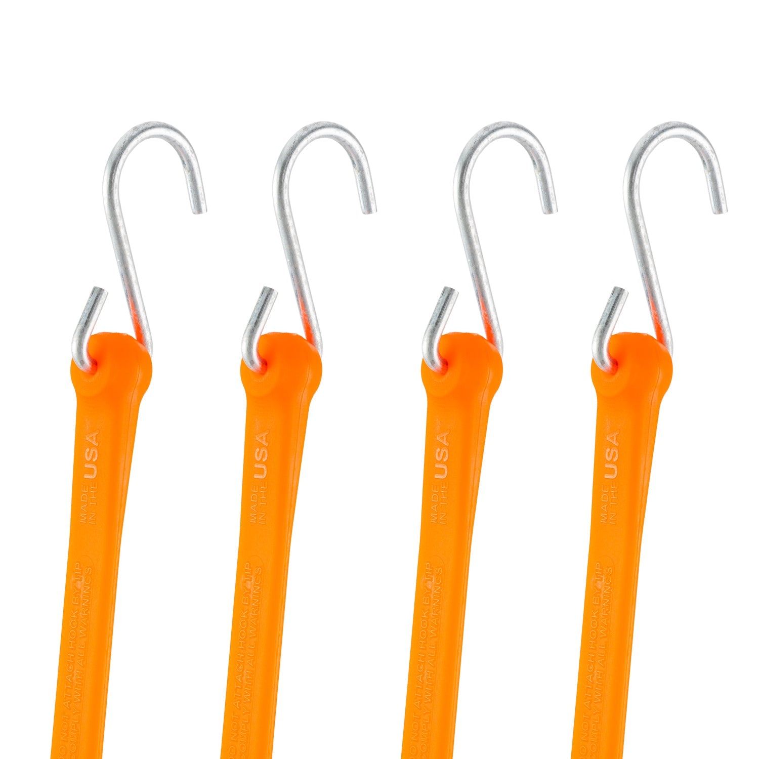 18" Heavy Duty Bungee Strap 4 Pack - The Perfect Bungee & ShockStrap Tie Downs