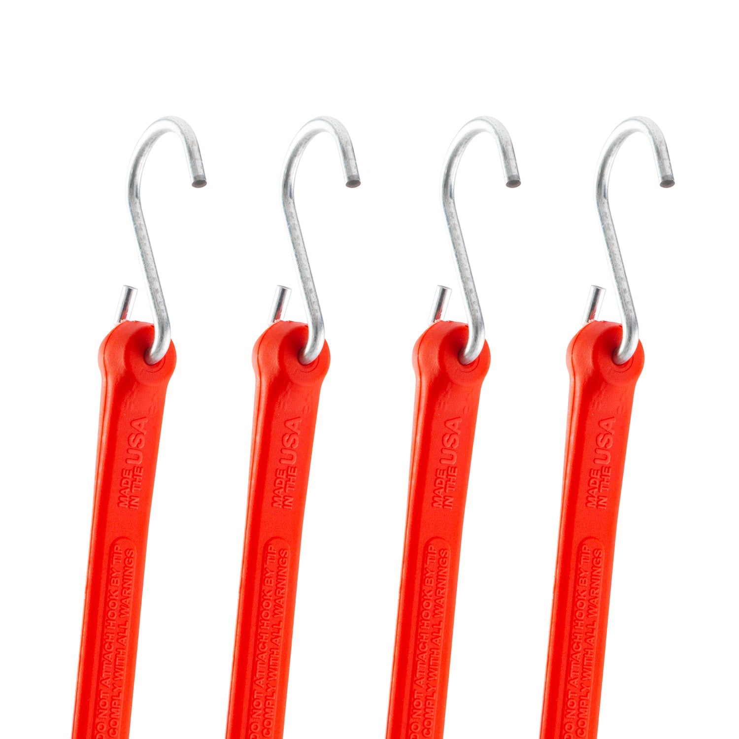 18" Heavy Duty Bungee Strap 4 Pack - The Perfect Bungee & ShockStrap Tie Downs