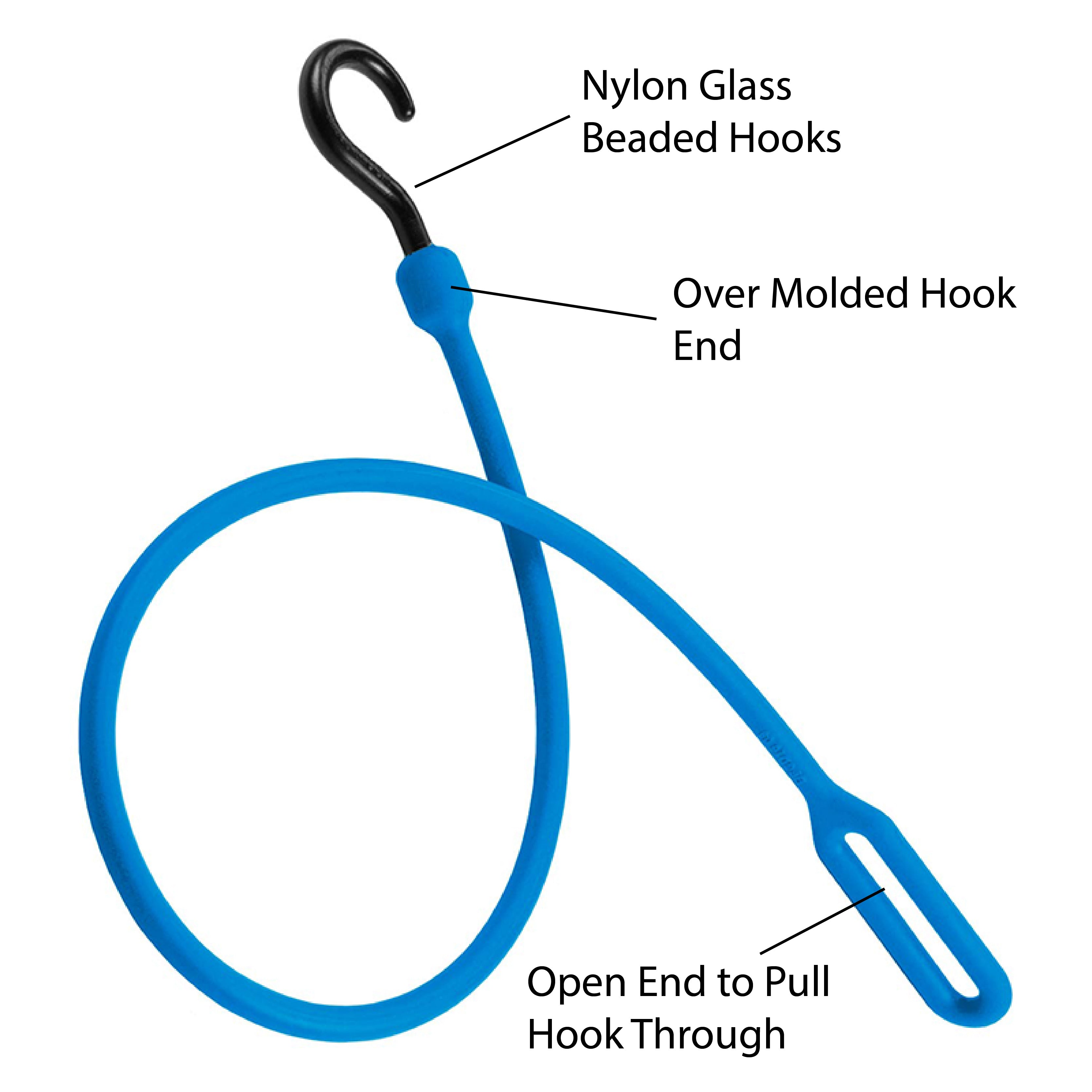 30" Loop End Easy Stretch Bungee Cord - BIHLERFLEX- Premium Tie-Down Products